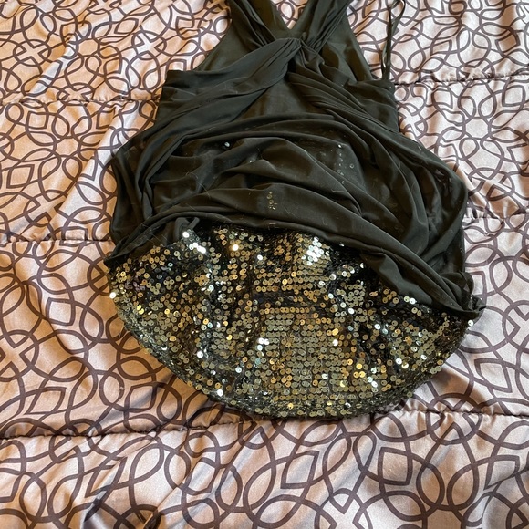 Multilayer sheer and sequins top. 3/$25 - Picture 2 of 3